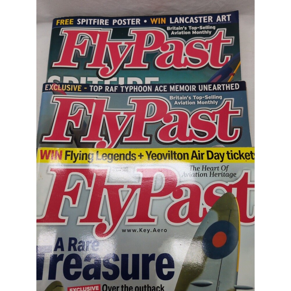 (3) FlyPast Magazines 445 452 465
